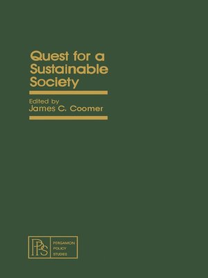 cover image of Quest for a Sustainable Society